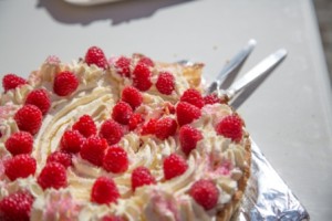 Thame Food Festival Lotte Duncan's fruit  cream cake