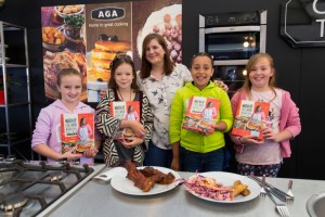 Thame Food Festival 2015 Prize Winning Helpers with Natalie Coleman